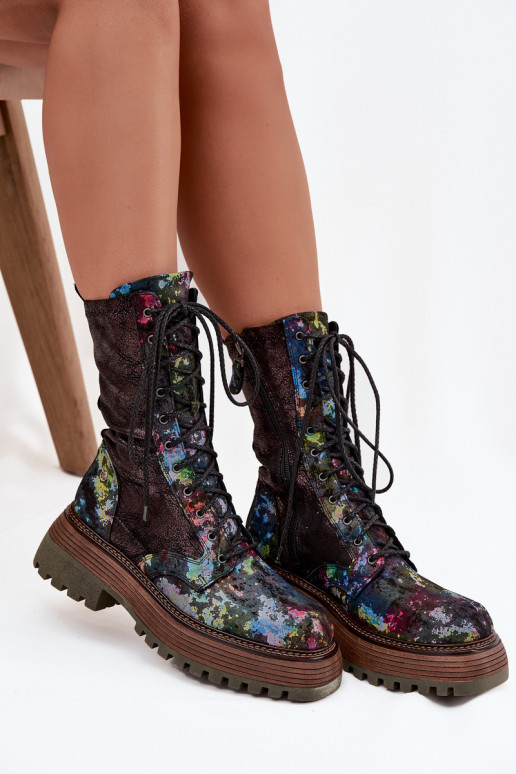 Women's Leather Workery Maciejka 06203-39 Multicolor Women's Leather Workery Maciejka 06203-39 Multicolor