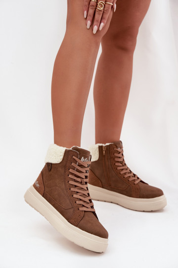 Women's Winter Shoes with Fur Lee Cooper LCJ-25-01-3735 Brown