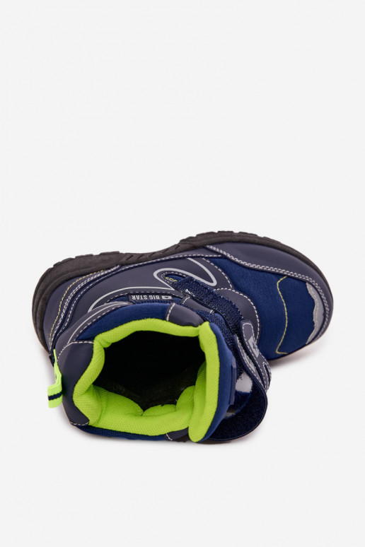 Insulated Children's Snow Boots Trappers Big Star OO374048 Navy Blue