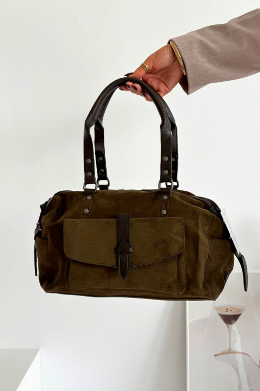 Bag of eco suede Khaki Gressa Bag of eco suede Khaki Gressa