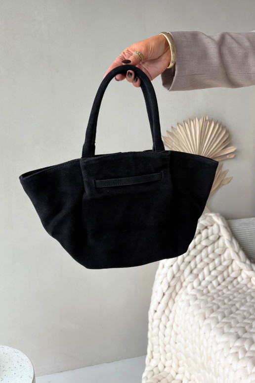 Leather Suede Bag Black Orselle Leather Suede Bag Black Orselle