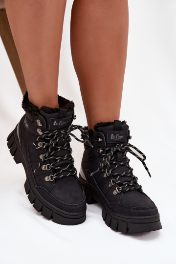 Insulated Women's Trapper Boots Lee Cooper LCJ-25-31-3911 Black