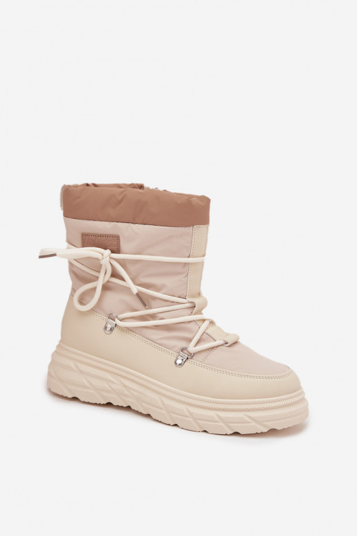 Women's Snow Boots with Zipper Lee Cooper LCJ 25 44 3931 Beige Women's Snow Boots Women's Snow Boots with Zipper Lee Cooper LCJ 25 44 3931 Beige Women's Snow Boots