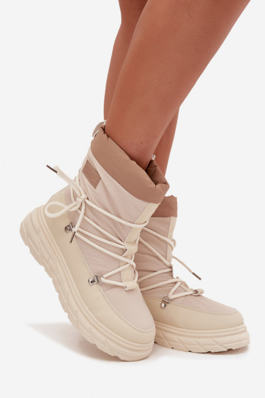 Women's Snow Boots with Zipper Lee Cooper LCJ 25 44 3931 Beige Women's Snow Boots Women's Snow Boots with Zipper Lee Cooper LCJ 25 44 3931 Beige Women's Snow Boots