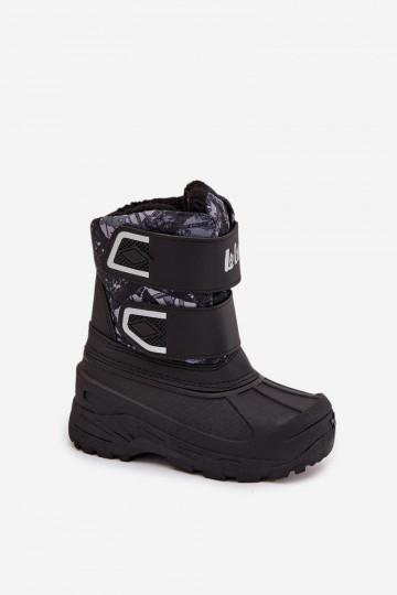 Children Snow Boots Lee Cooper LCJ 25 10 3781 Black Botki Dziecięce