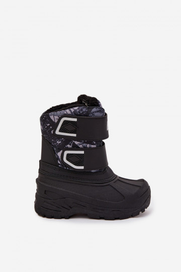 Children Snow Boots Lee Cooper LCJ 25 10 3781 Black Botki Dziecięce 2