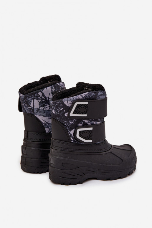 Śniegowce Dziecięce Lee Cooper LCJ-25-10-3781 Czarne