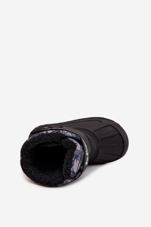 Children Snow Boots Lee Cooper LCJ 25 10 3781 Black Botki Dziecięce Children Snow Boots Lee Cooper LCJ 25 10 3781 Black Botki Dziecięce