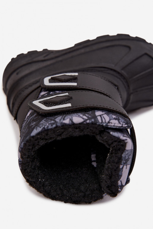 Śniegowce Dziecięce Lee Cooper LCJ-25-10-3781 Czarne