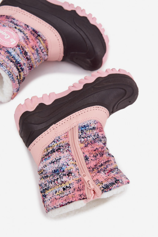 Children's Girls Snow Boots with Zipper Lee Cooper LCJ-25-10-3770 Pink Children's Girls Snow Boots with Zipper Lee Cooper LCJ-25-10-3770 Pink