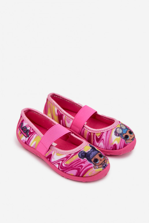 Ballerina Slippers For Girls L.O.L. SURPRISE Pink Janeline Ballerina Slippers For Girls L.O.L. SURPRISE Pink Janeline