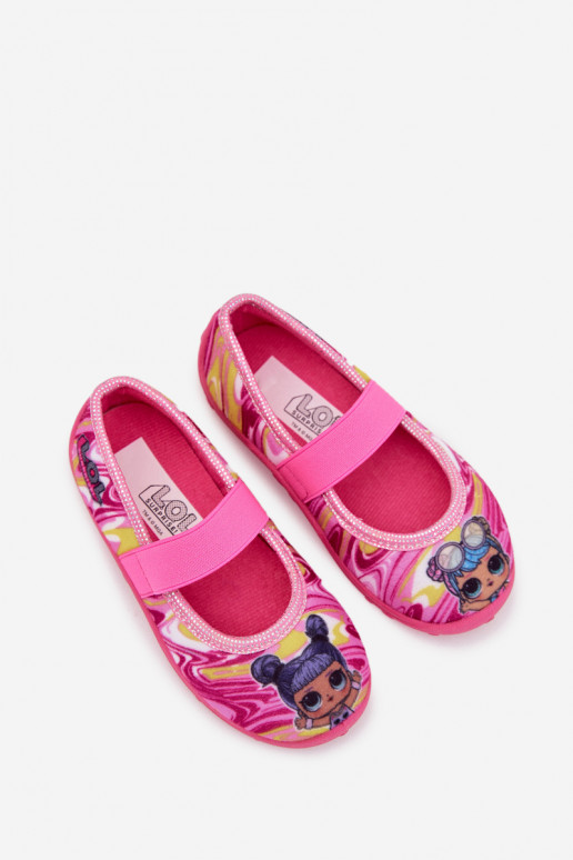 Ballerina Slippers For Girls L.O.L. SURPRISE Pink Janeline Ballerina Slippers For Girls L.O.L. SURPRISE Pink Janeline