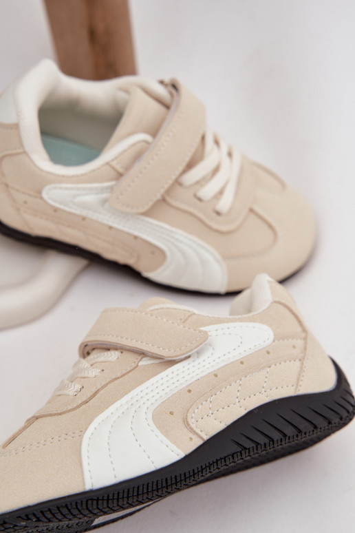 Children's Sports Shoes With Velcro Beige Perrin