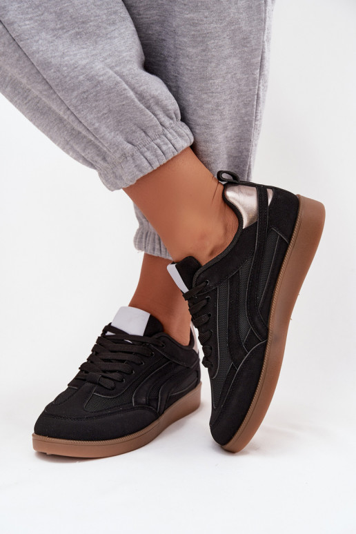 Women's Sneakers Black Hanelor