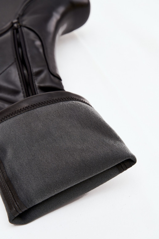 Kozaki Damskie Na Koturnie Czarne Terisse