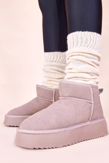 Szare śniegowce z...