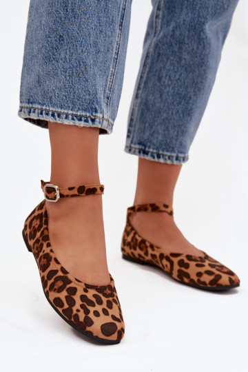 Women's Ballerinas With Strap And Buckle Panterka Janelor 2