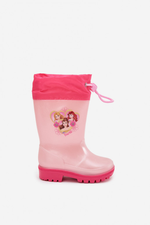 Children Girls Wellies Princess Pink Dazzly
