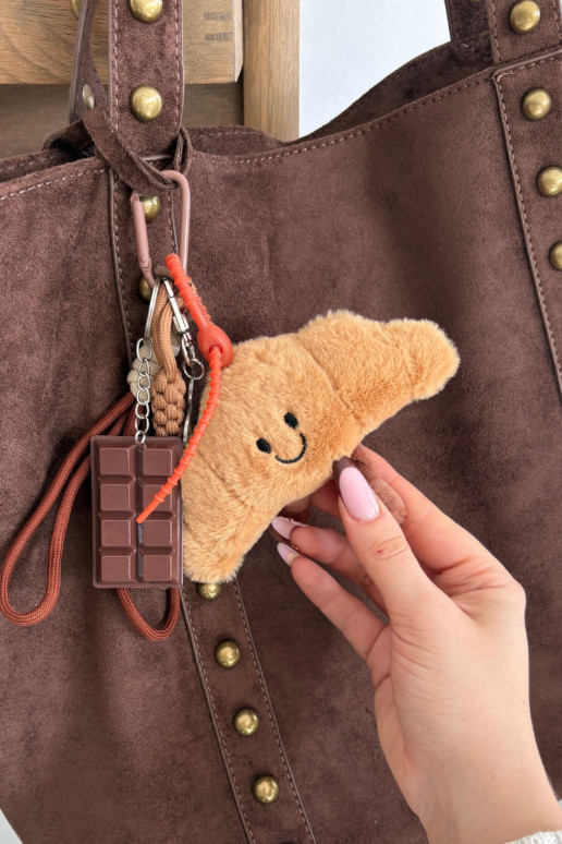 Keychain For Bag Keys Roll Chocolate Heart Myssa