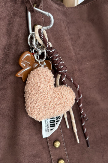 Bag Keychain Heart Bow Jaysa