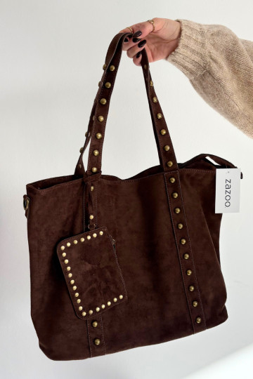 Women's Bag With Decoration Chocolate Kynelle