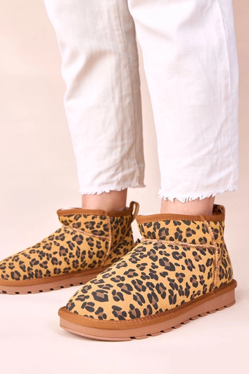 Panterkowe śniegowce skóra...