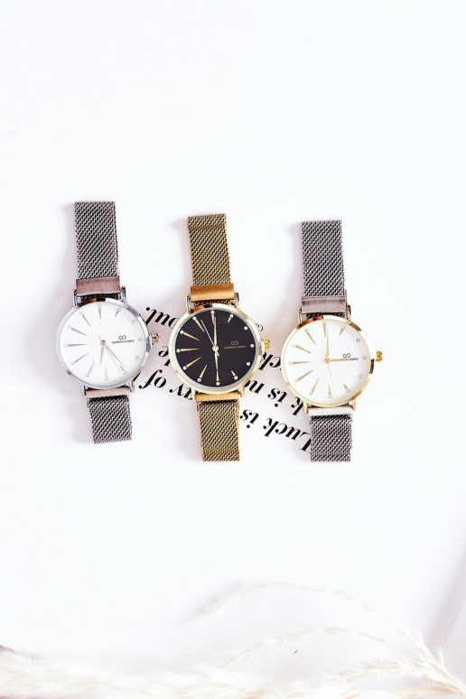 Watch On Mesh Bracelet Giorgio&Dario Silver-Gold