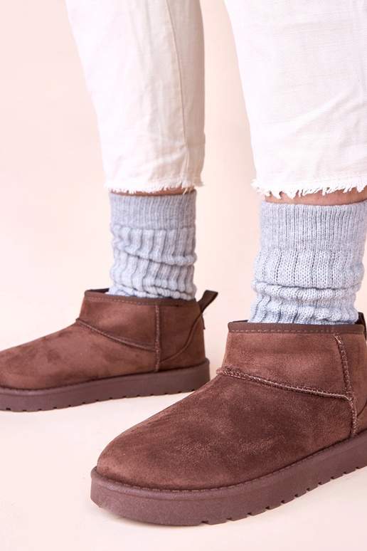 Czekoladowe śniegowce z futerkiem Elriee