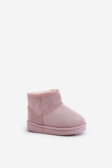 Warm children's winter boots pink Gooby 2