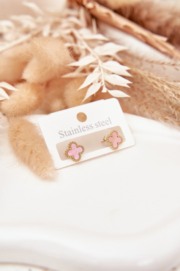 Earrings Made of Stainless Steel Rose Gold 2