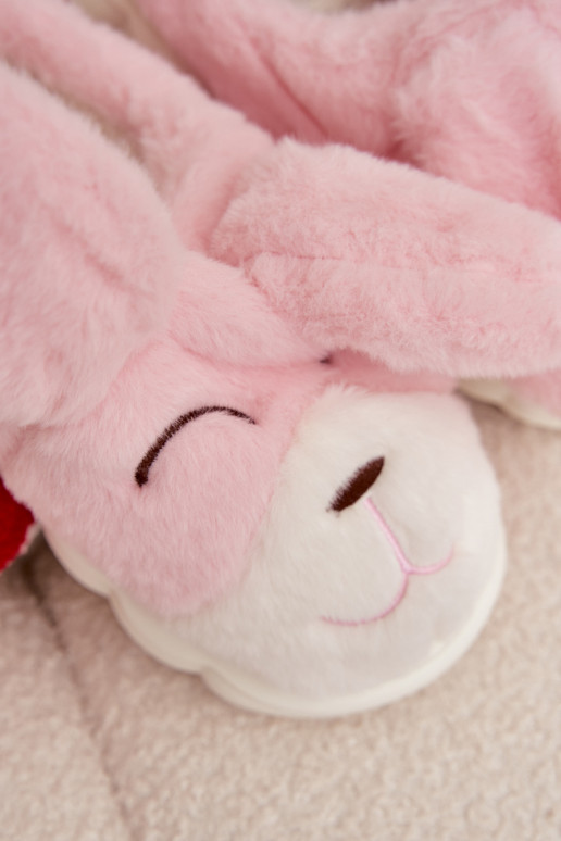 Furry Women's Slippers Bunny Pink Faylen