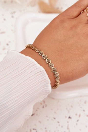 Gold Surgical Steel Bracelet