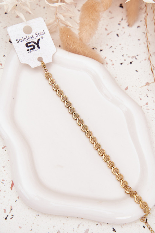 Gold Surgical Steel Bracelet