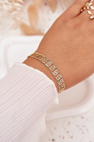 Women's bracelet made of surgical steel Gold