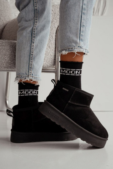 Women's Socks Polfrotte UNIQUE No Tight MOON Black