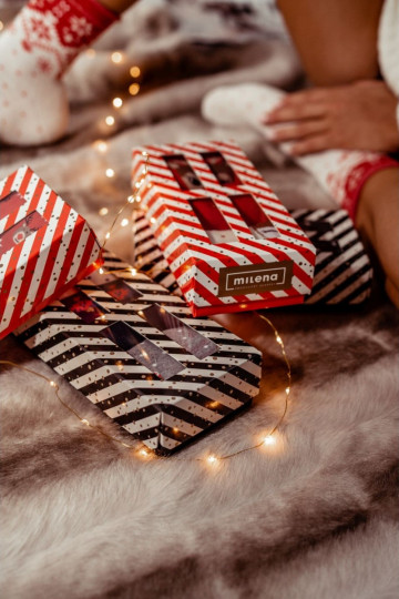 Christmas set socks 3 pairs men's in box