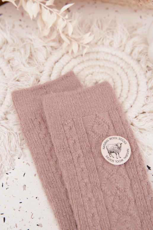 Women's Wool Socks Beige