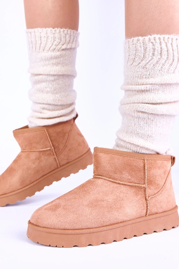 Brązowe śniegowce ocieplane... 2