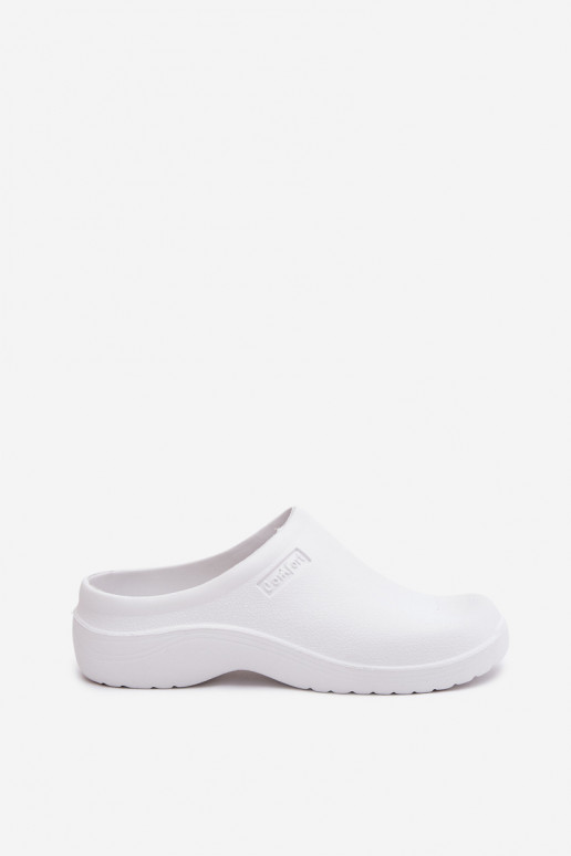 Foam slippers women's white Parissa