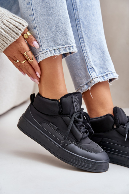 Śniegowce Damskie Big Star OO274A530 Czarne