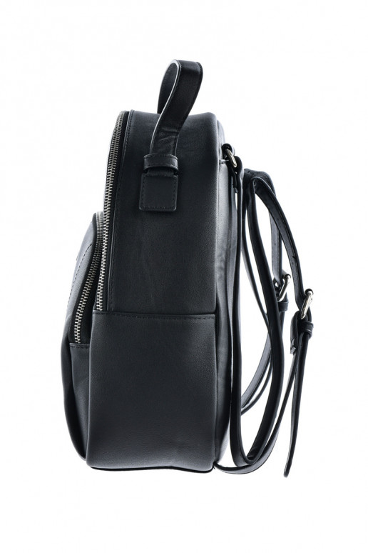 Women's Leather Backpack 2in1 Big Star LL574097 Black