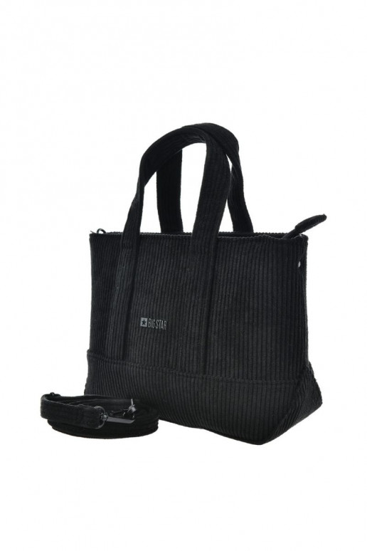 Corduroy bag Big Star OO574038 Black