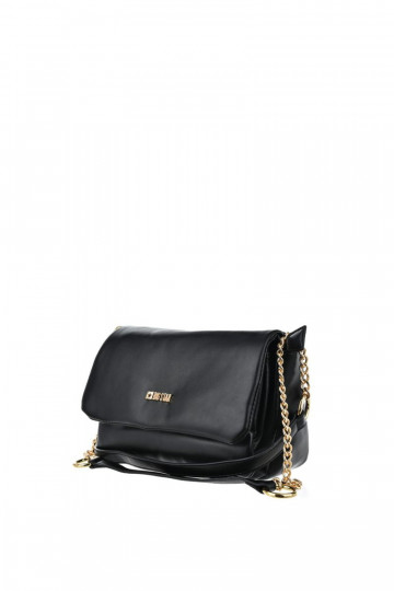 Shoulder Bag With Gold Chain Big Star OO574048 Black 2