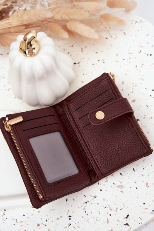 Women's Wallet Made of Eco Leather Bordeaux Ilissea
