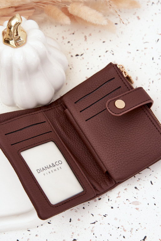 Women's Wallet Made of Eco Leather Chocolate Ilissea