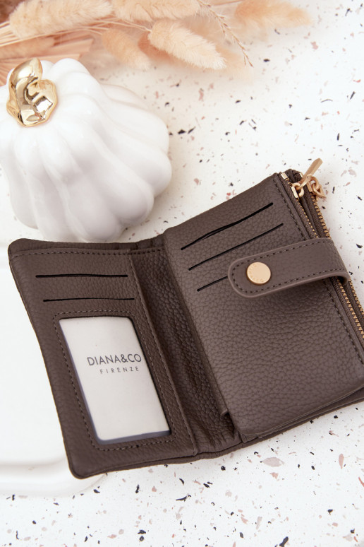 Women's Wallet Made of Eco Leather Gray Ilissea