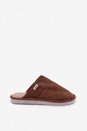 Men's Brown Slippers Selomir 2