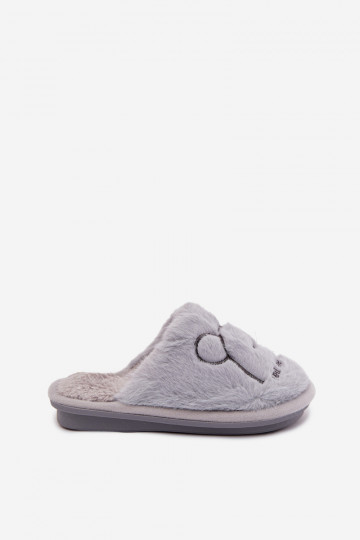 Children's slippers with fur Blue Norene 2