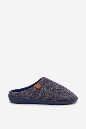 Men's Slippers Navy Blue Serevan 2