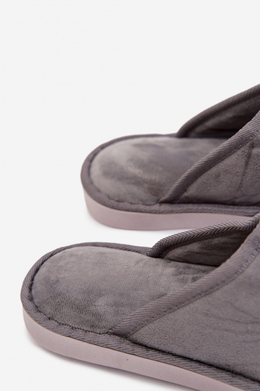 Men's Grey Slippers Tiranne